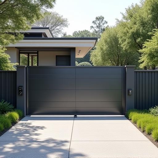 Automated gate installation